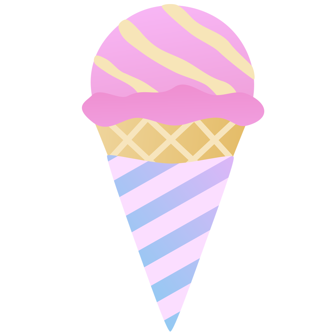 アイスクリームストロベリー味