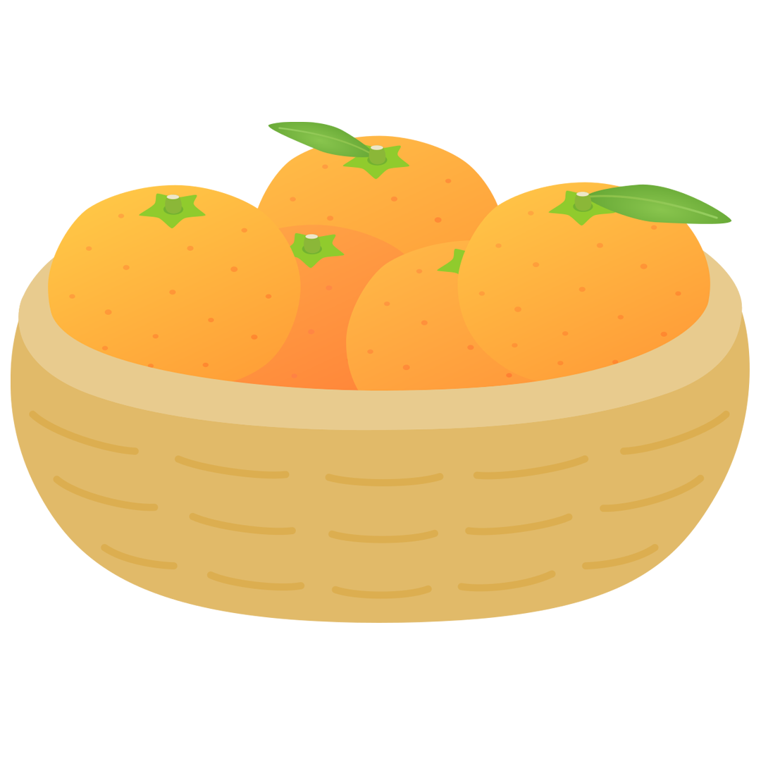 ミカン2（蜜柑、オレンジ、橙）