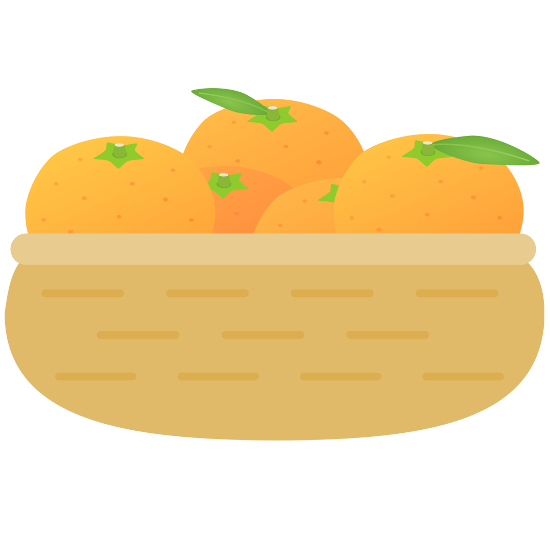ミカン3（蜜柑、オレンジ、橙）