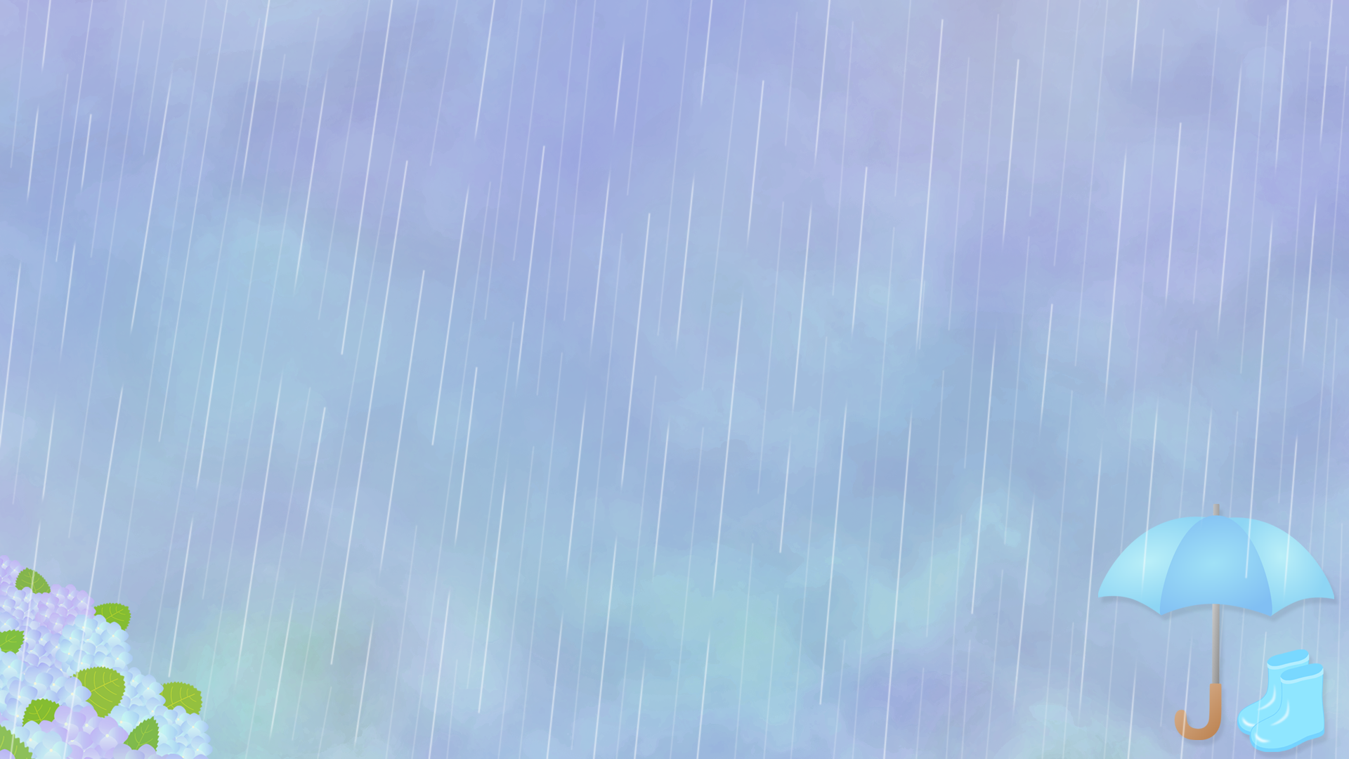 雨の壁紙2
